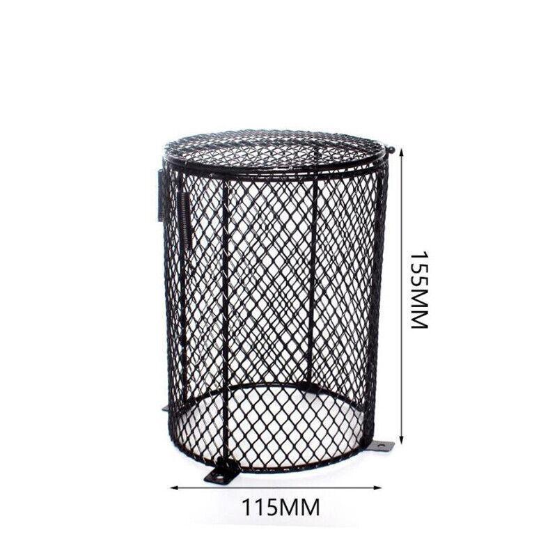 Premium Reptile Heat Lamp Mesh Cage Protector - 11.5 x 15.5cm