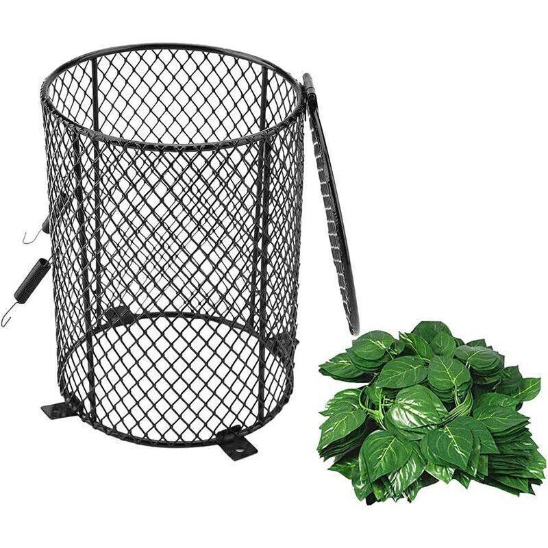 Premium Reptile Heat Lamp Mesh Cage Protector - 11.5 x 15.5cm