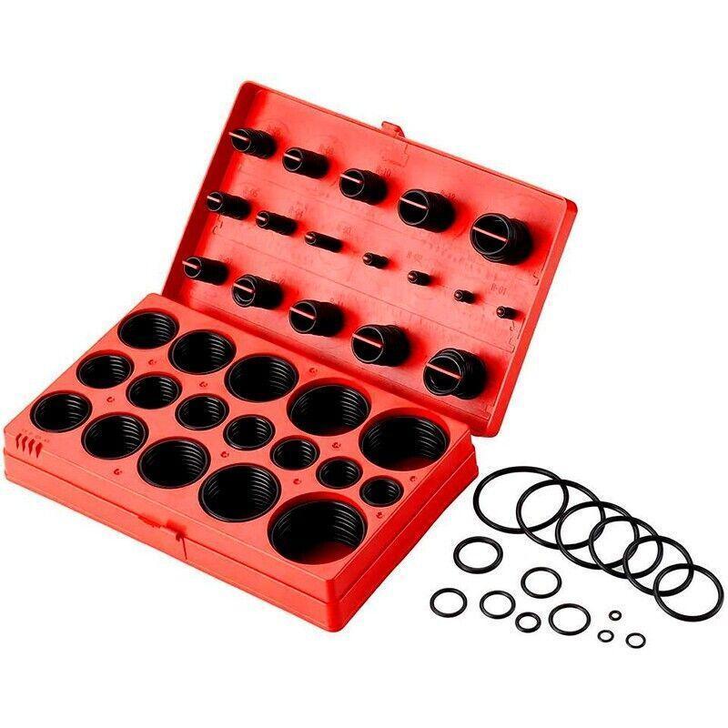 Premium 419 Piece Metric Rubber O-Ring Seal Assortment Kit