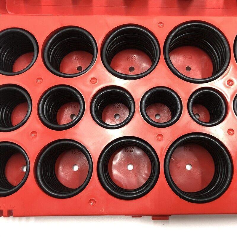 Premium 419 Piece Metric Rubber O-Ring Seal Assortment Kit