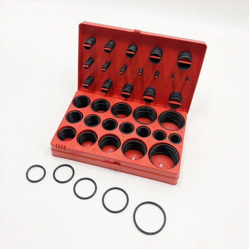 Premium 419 Piece Metric Rubber O-Ring Seal Assortment Kit