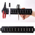 Premium Wall Mount Horse Whip Storage Rack with 11 Slots