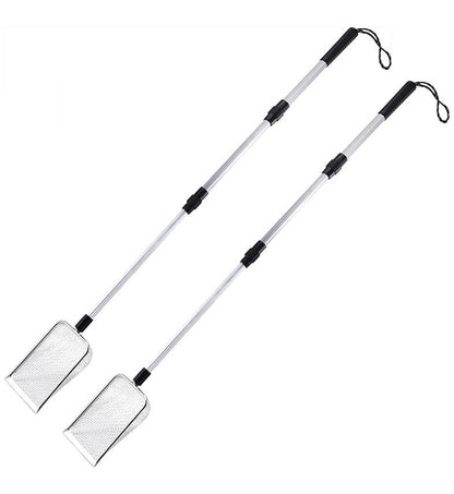 2pcs Long Handle Pet Litter Scoop Set for Cleaning and Collecting