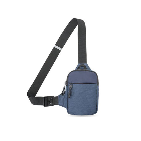 Premium Dark Blue Waterproof Sports Chest Crossbody Bag