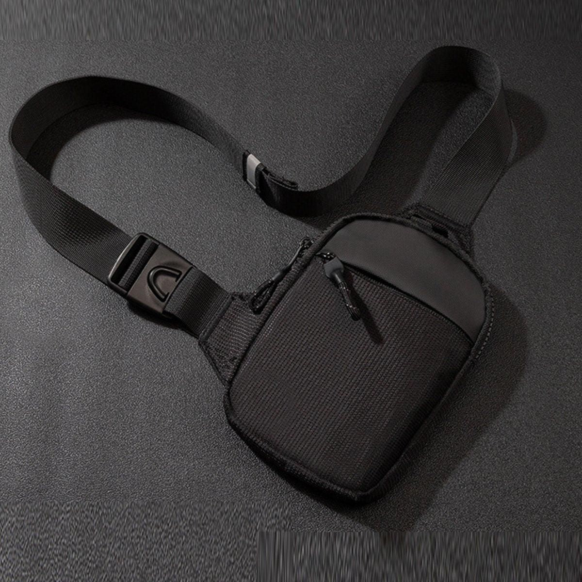 Premium Dark Blue Waterproof Sports Chest Crossbody Bag