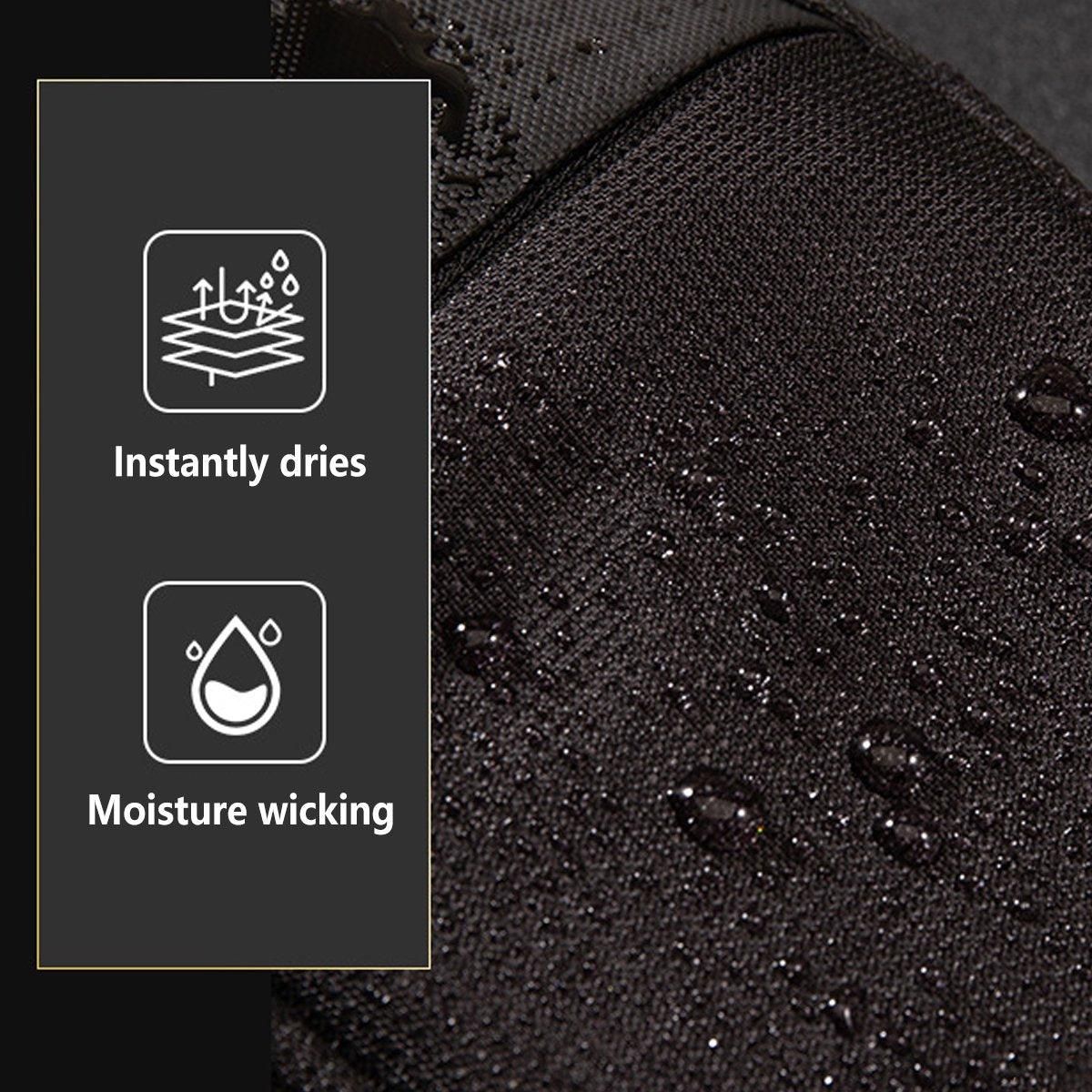 Premium Grey Waterproof Sports Chest Crossbody Bag