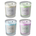 Premium 4 Piece Smokeless Scented Candle Gift Set in Glass Jars