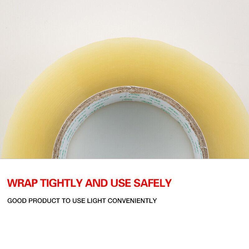 Clear Packing Tape 48mm x 100m for Secure Carton Sealing - SuperSaverAU - view 5