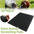 Livestock Scratching Panel 42 x 33cm for Cattle, Sheep, Goats - Durable Plastic - SuperSaverAU - view 1
