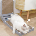 L-shaped Cat Scratching Board 9.8x15.7 inches with Dual Ball Tracks - Black - SuperSaverAU - view 4