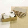 Premium Corrugated Cardboard Cat Scratcher Set with Play Hole