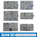 Premium Self-Tapping Screw Nut & Washer Assortment Set – F