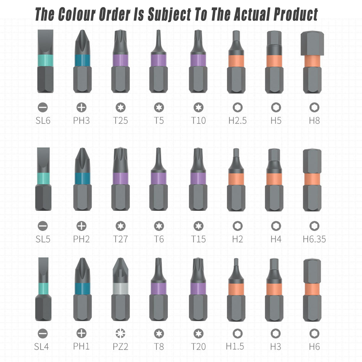 24-in-1 Multifunctional Ratchet Screwdriver Set