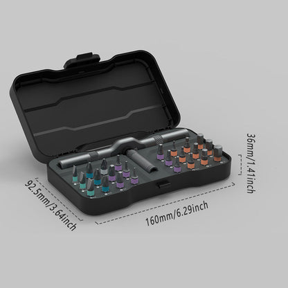 24-in-1 Multifunctional Ratchet Screwdriver Set