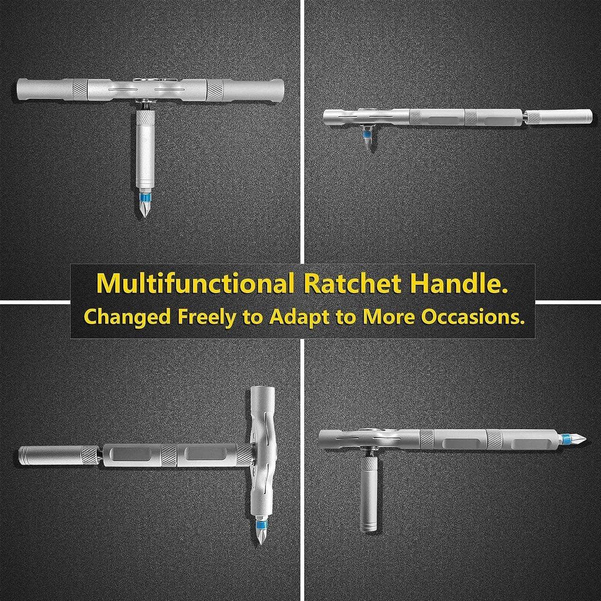 24-in-1 Multifunctional Ratchet Screwdriver Set