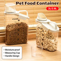 Portable Grain Storage Jar 2800ML - Airtight, Transparent, Built-In Measuring Cup - SuperSaverAU - view 1