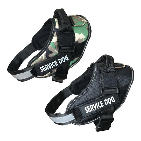 Adjustable Dog Vest Harness for Small Medium Dogs - Comfortable No Pull Design - Black - XL - SuperSaverAU - view 2