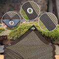 Brown 2x3 Metres Sunshade Net - UV Protection, Breathable HDPE Canopy - SuperSaverAU - view 3