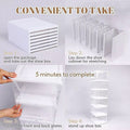 Foldable Shoe Storage Rack - 3 or 6 Layers, Transparent Drawers - SuperSaverAU - view 5