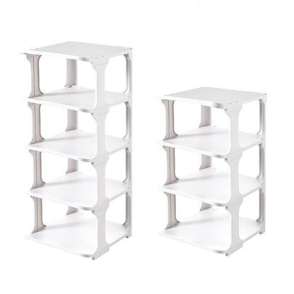 5-Tier Modular Shoe Rack - Space Saving Organizer