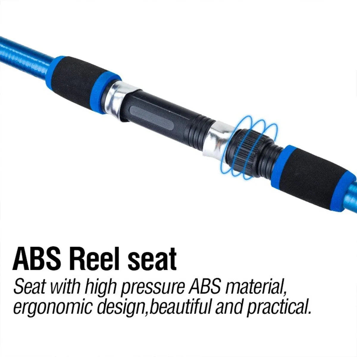 Premium Telescopic Fishing Rod - Yellow, 1.8m