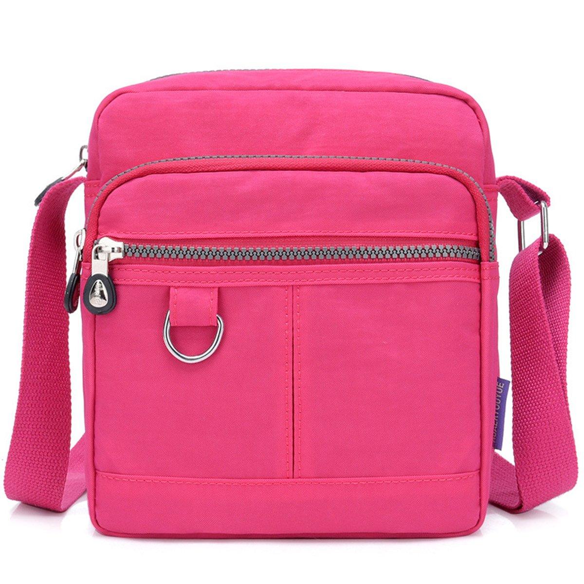 Premium Ladies Lightweight Nylon Shoulder Bag - Grey - SuperSaverAU - view 8