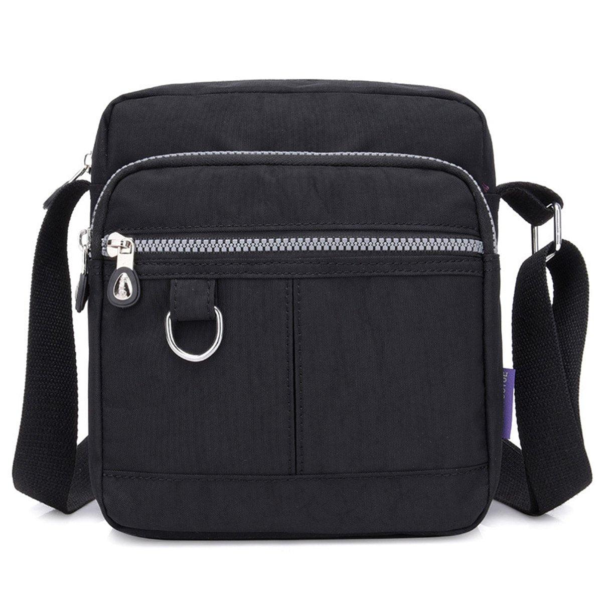 Premium Ladies Lightweight Nylon Shoulder Bag - Purple - SuperSaverAU - view 7