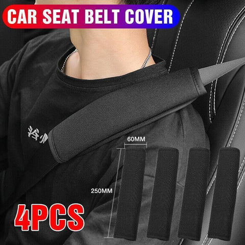Premium 4PCS Universal Soft Car Seat Belt Shoulder Pads
