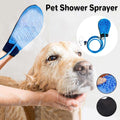 Dog Bath Brush Head Bath Magic - 2-in-1 Silicone Scrub & Shower Sprayer, 2.2m Hose - SuperSaverAU - view 1