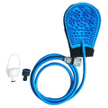 Dog Bath Brush Head Bath Magic - 2-in-1 Silicone Scrub & Shower Sprayer, 2.2m Hose - SuperSaverAU - view 2