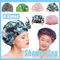 Premium Waterproof Reusable Shower Cap – Streak