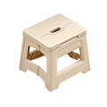 Premium Yellow Portable Adjustable Folding Plastic Stool Retractable Outdoor Chair