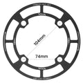 Premium Aluminium Alloy Chainring Guard 104BCD for 32T-36T - Black