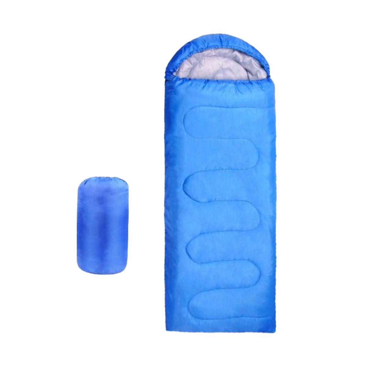 Single Sleeping Bag Outdoor Camping Hiking Thermal Warm Tent Travel Gear - Red - SuperSaverAU - view 3
