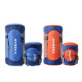 Premium Waterproof Compression Stuff Sack - Orange, M 15L