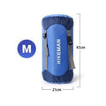Premium Waterproof Compression Stuff Sack - Orange, M 15L