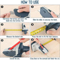 Premium Drywall Gypsum Board Cutter with 5m Tape Measure