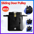 Premium Sliding Door Rollers – Black 5 Pack