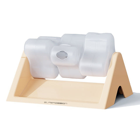 Cat Puzzle Feeder Toy - Rotating Leaky Food Dispenser for Snacks, 20 × 14 × 17.8 cm - SuperSaverAU - view 2
