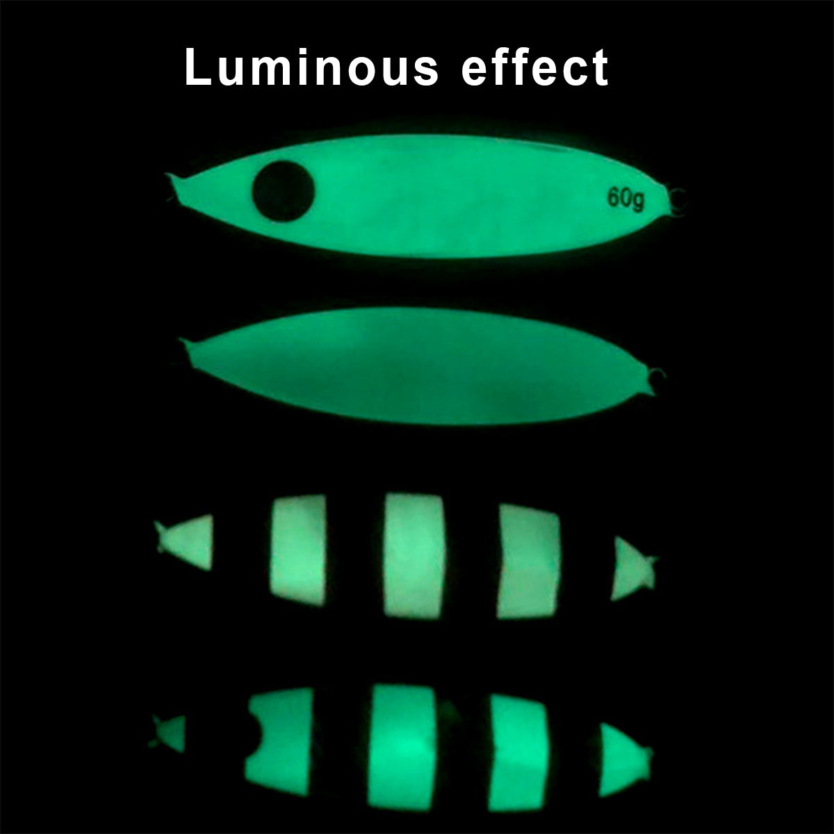 Fishing Lure Bait Set 8pcs Conical Boat Tackle Artificial Hard Bait Accessories - 80g - SuperSaverAU - view 2
