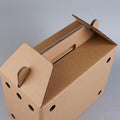 Premium Disposable Cardboard Pet Carriers 10pcs - 38 x 28 x 24cm