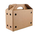 Premium Disposable Cardboard Pet Carriers 10pcs - 38 x 28 x 24cm