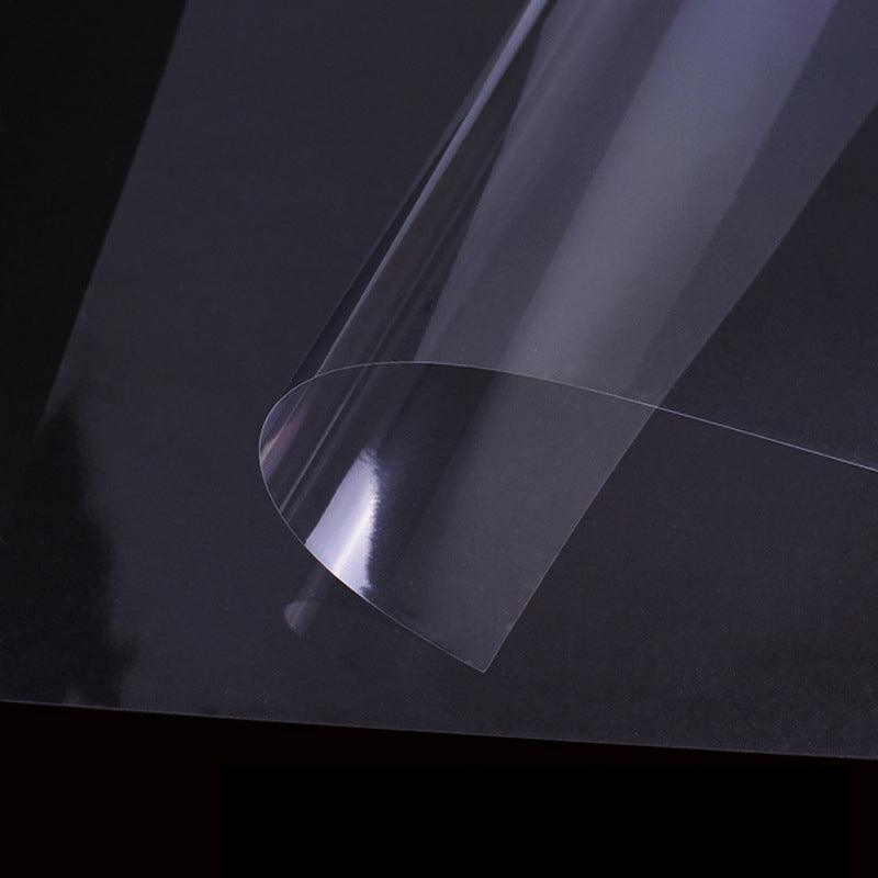 STOBOK 100PCS Clear Cellophane Wrap Rolls - 70*70CM, Transparent, 2.5 Mil Thickness - SuperSaverAU - view 2