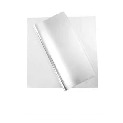 STOBOK 100PCS Clear Cellophane Wrap Rolls - 70*70CM, Transparent, 2.5 Mil Thickness