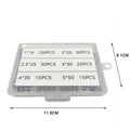 Premium 230 Piece Galvanised Cotter Pin Assortment Set