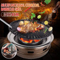 Premium Multifunctional Charcoal Korean BBQ Grill Set – 34cm