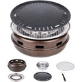 Premium Multifunctional Charcoal Korean BBQ Grill Set – 34cm