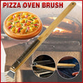 Premium Pizza Oven Brush with Scraper – 57.5cm