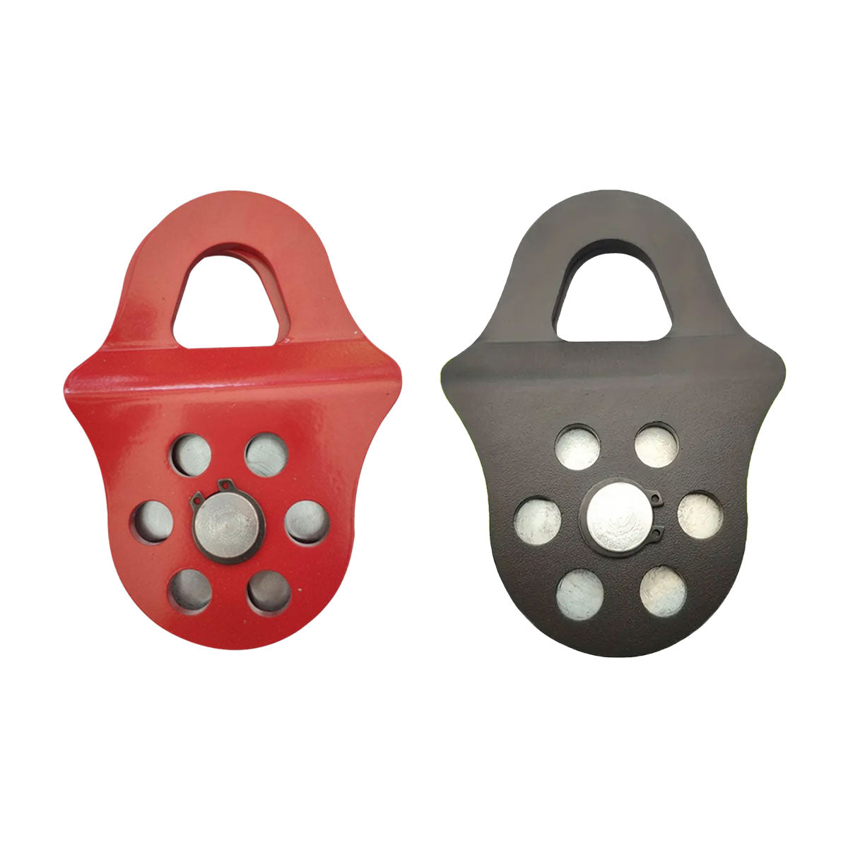 Heavy Duty Winch Pulley Snatch Block 6 Ton 13,000lbs Steel Red Accessory - SuperSaverAU - view 2
