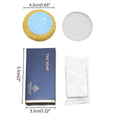 Premium 50pcs Round White Hotel Guest Soap Bars 14g Individually Wrapped